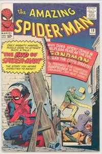 E008 AMAZING SPIDER-MAN comic book #18 Steve Ditko