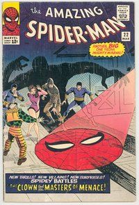 E012 AMAZING SPIDER-MAN comic book #22 Steve Ditko
