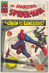 E013 AMAZING SPIDER-MAN comic book #23 Steve Ditko