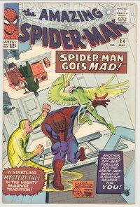 E014 AMAZING SPIDER-MAN comic book #24 Steve Ditko
