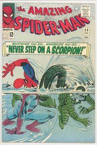 E019 AMAZING SPIDER-MAN comic book #29 Steve Ditko
