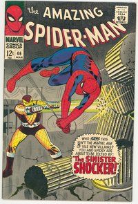 E036 AMAZING SPIDER-MAN comic book #46 John Romita