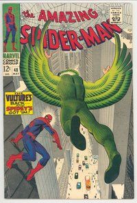 E038 AMAZING SPIDER-MAN comic book #48 John Romita