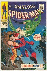 E039 AMAZING SPIDER-MAN comic book #49 John Romita