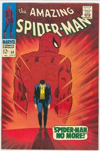 E040 AMAZING SPIDER-MAN comic book #50 1st Kingpin, John Romita