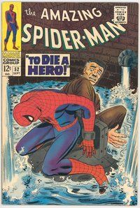 E042 AMAZING SPIDER-MAN comic book #52 John Romita