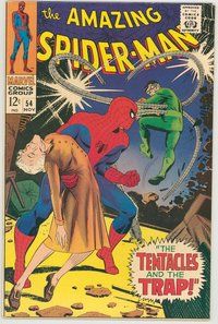 E044 AMAZING SPIDER-MAN comic book #54 John Romita