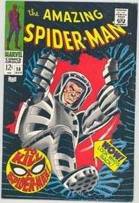 E048 AMAZING SPIDER-MAN comic book #58 John Romita