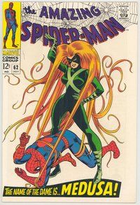 E052 AMAZING SPIDER-MAN comic book #62 John Romita