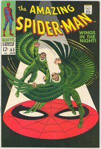 E053 AMAZING SPIDER-MAN comic book #63 John Romita