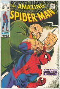 E059 AMAZING SPIDER-MAN comic book #69 John Romita