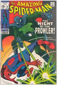 E068 AMAZING SPIDER-MAN comic book #78 John Romita