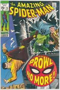 E069 AMAZING SPIDER-MAN comic book #79 John Romita