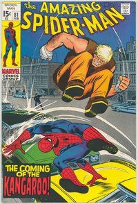 E071 AMAZING SPIDER-MAN comic book #81 John Romita Jr