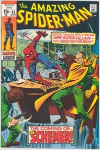 E073 AMAZING SPIDER-MAN comic book #83 John Romita