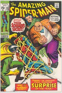E075 AMAZING SPIDER-MAN comic book #85 John Romita