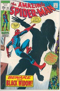 E076 AMAZING SPIDER-MAN comic book #86 John Romita
