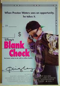 F044 BLANK CHECK DS 5 one-sheet movie posters '94 Walt Disney