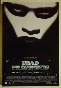 F054 DEAD PRESIDENTS DS 'head' style 2 one-sheet movie poster '95 Tate, David