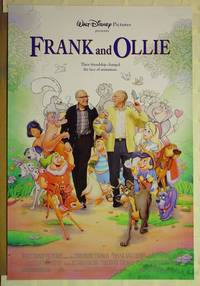 F061 FRANK & OLLIE DS 2 one-sheet movie posters '95 Walt Disney