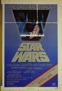 F016 STAR WARS 1sh movie poster R82 George Lucas, Harrison Ford