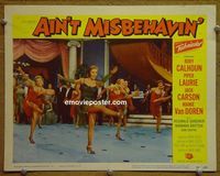K532 AIN'T MISBEHAVIN' lobby card #6 '55 Piper Laurie