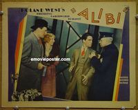 K535 ALIBI lobby card '29 Chester Morris, Best Picture nominee!