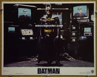 K590 BATMAN lobby card '89 Michael Keaton, Jack Nicholson