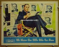 K605 BEST MAN lobby card #6 '64 great Henry Fonda portrait!