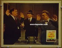 K617 BIG NOISE #2 lobby card '44 Laurel & Hardy held up!