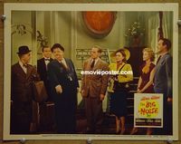 K616 BIG NOISE #4 lobby card '44 Laurel & Hardy and cast!