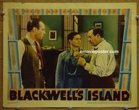 K631 BLACKWELL'S ISLAND lobby card '39 John Garfield