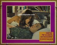 K661 BULLITT lobby card #2 '69 Steve McQueen & Jacqueline Bisset
