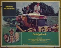 K666 CADDYSHACK lobby card #4 '80 Chevy Chase, Dangerfield