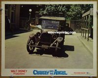 K696 CHARLEY & THE ANGEL lobby card '73 Walt Disney, cool car!