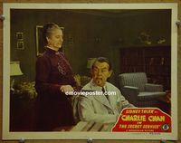 K700 CHARLIE CHAN IN THE SECRET SERVICE #2 lobby card '43 Toler