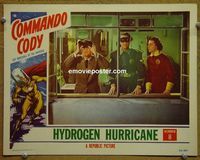 K725 COMMANDO CODY ch #8 color lobby card '53 sci-fi serial!