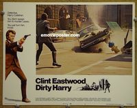 K798 DIRTY HARRY lobby card #3 '71 Clint Eastwood classic!