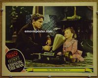 K829 EDISON THE MAN lobby card '40 Spencer Tracy inventing!
