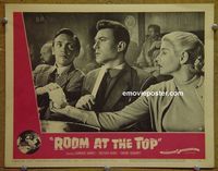 L471 ROOM AT THE TOP lobby card #6 '59 Laurence Harvey