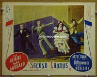 L519 SECOND CHORUS lobby card #5 R47 Fred Astaire, Goddard