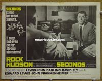 L521 SECONDS #4 lobby card '66 Rock Hudson, John Frankenheimer