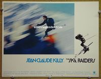 L571 SNOW JOB lobby card #8 '72 J.C. Killy, skiing!