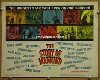 L624 STORY OF MANKIND lobby card #3 '57 Colman, Marx Bros