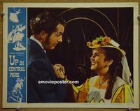 L763 UP IN CENTRAL PARK lobby card #4 '48 Vincent Price, Durbin