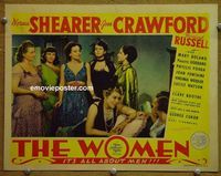 L832 WOMEN lobby card '39 Joan Crawford & entire cast!