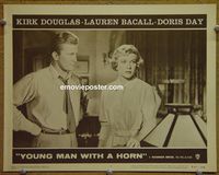 L851 YOUNG MAN WITH A HORN lobby card #7 R57 Kirk Douglas, Day