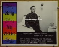 L857 ZELIG lobby card #2 '83 Woody Allen mockumentary!