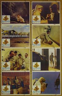 m072 ANDROMEDA STRAIN 8 Mexican lobby cards '71 Michael Crichton