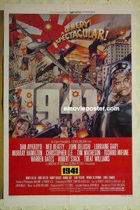 r004 1941 style D one-sheet movie poster '79 Steven Spielberg, John Belushi